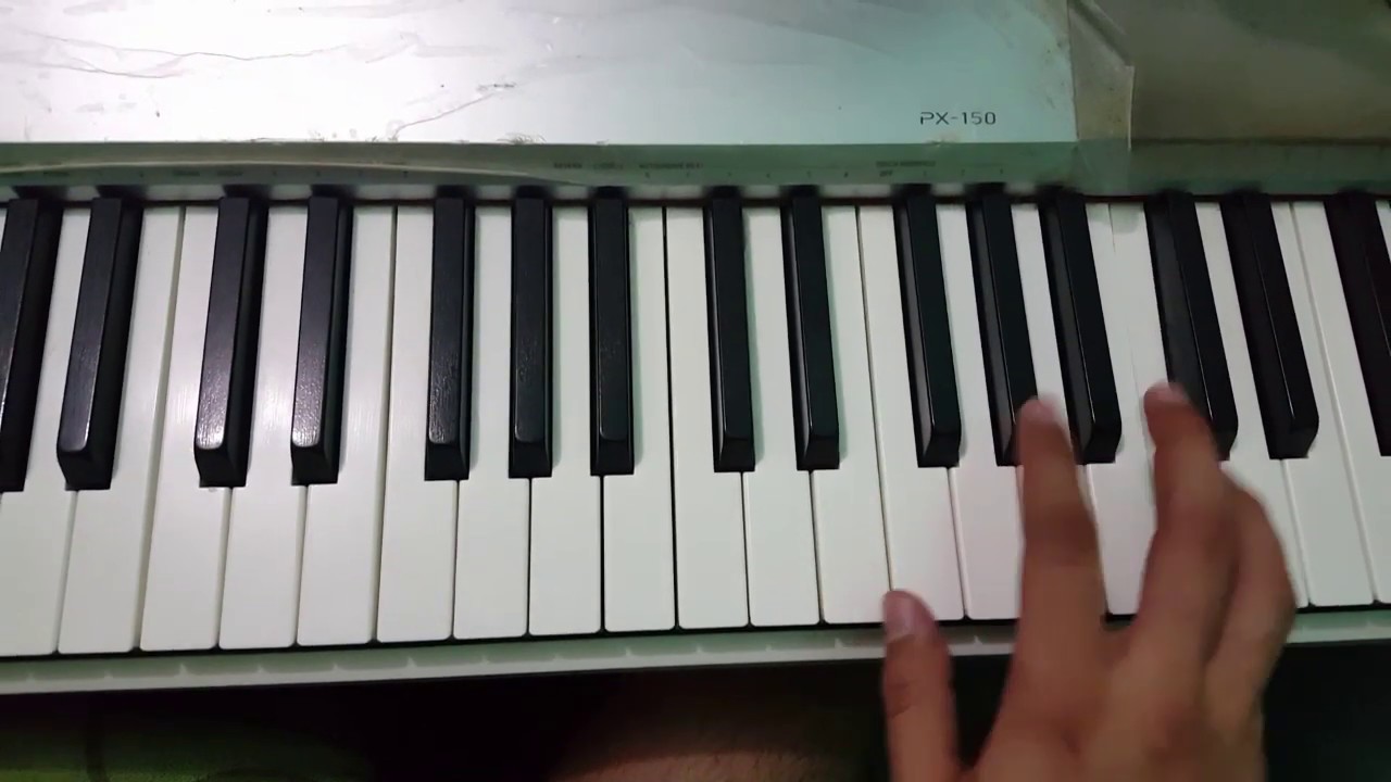Escala pentatónica ejercicio digitación  (recurso para improvisar) piano tutorial