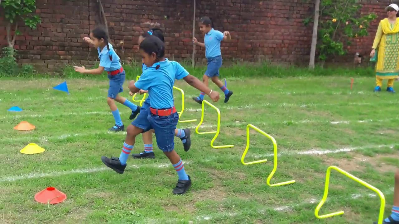 Toddlers HURDLE RACE By JMK International School ,Pathankot