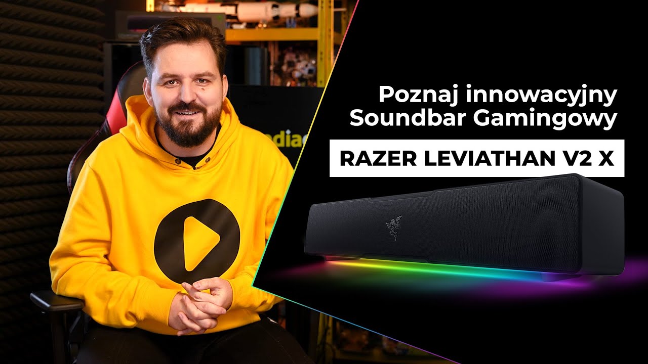 Poznaj Soundbar Gamingowy Razer Leviathan V2 X! | Media Expert
