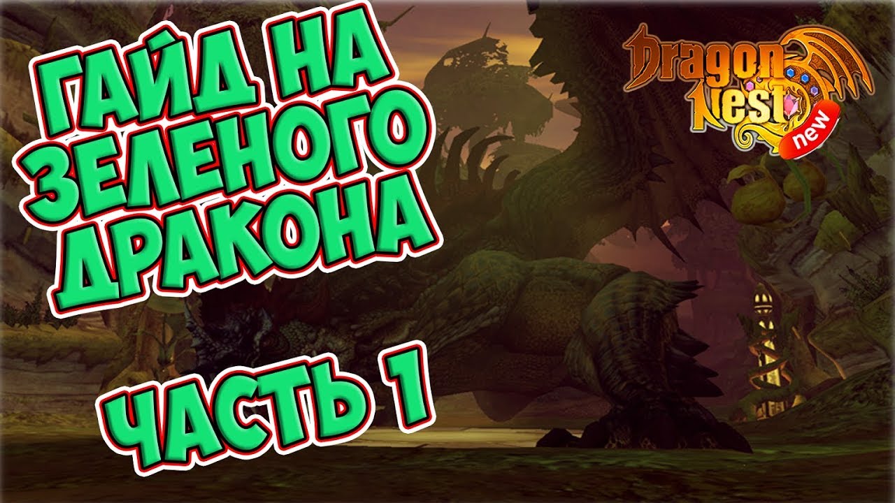 New Dragon Nest • Гайд на Зеленого Дракона • ЧАСТЬ 1