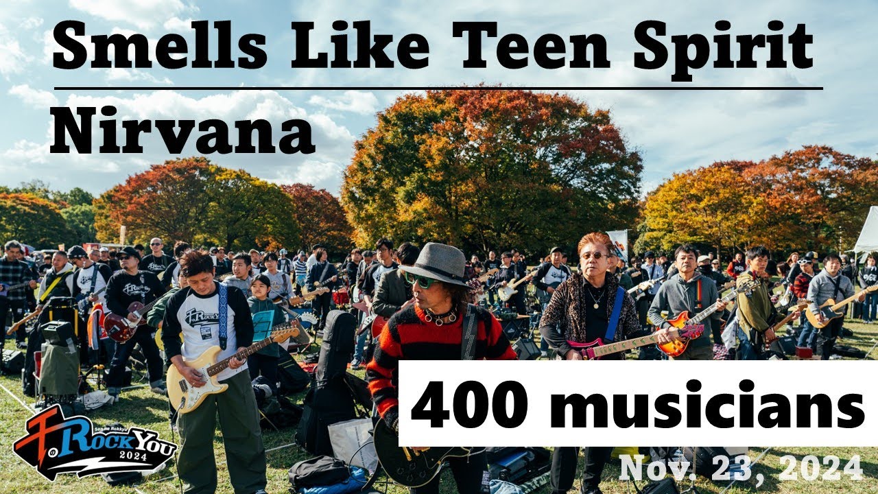 【千のROCKYOU!! 2024】Smells Like Teen Spirit /Nirvana【performed by THE ‰】