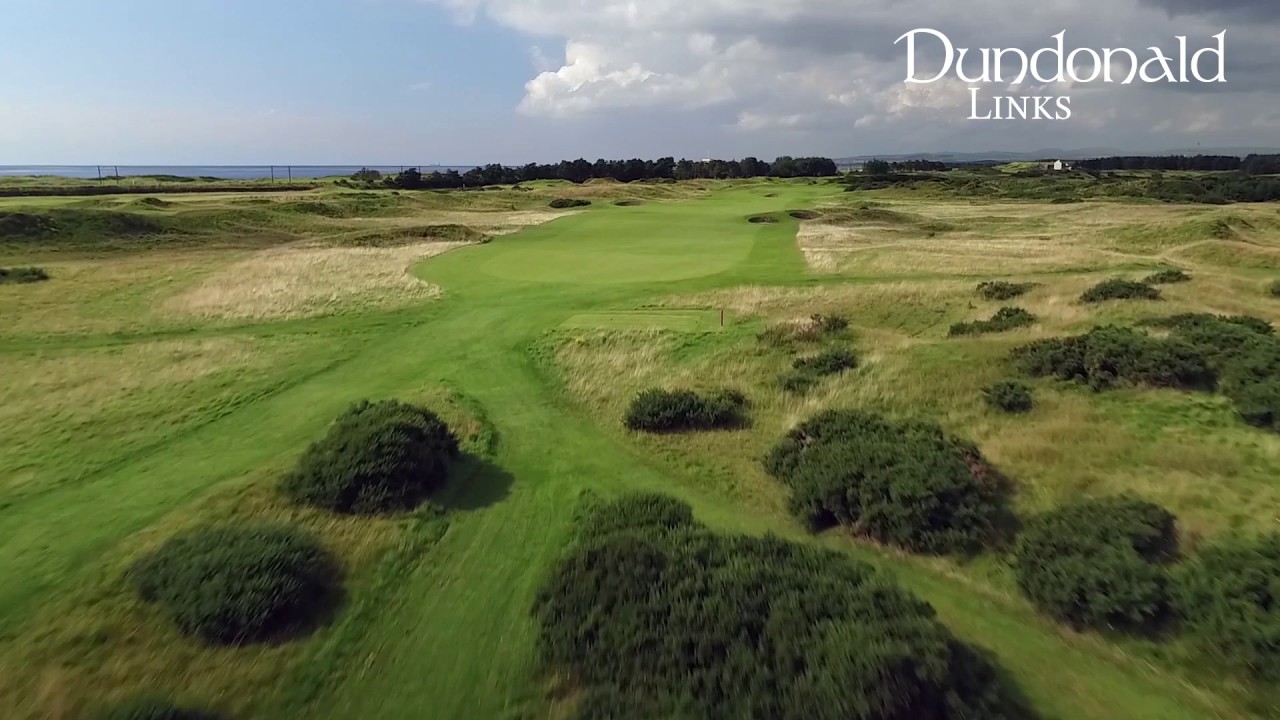 Dundonald Links Fly Over 1 to 18