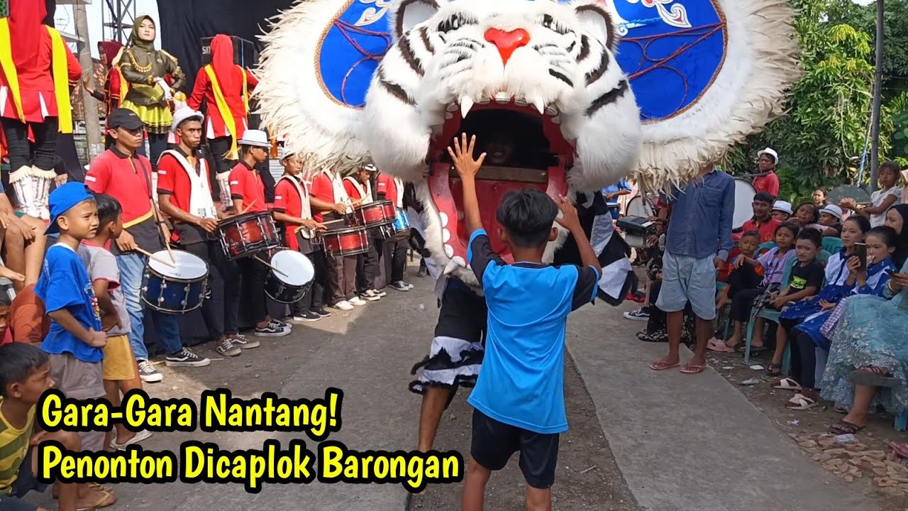 Gara Gara Nantang! Penonton Dicaplok Barongan JMP