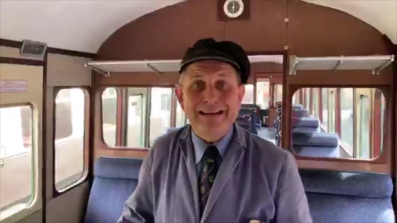 South Devon Railway Facebook Live - DMU Class 121 W55000 with Rodney Cox
