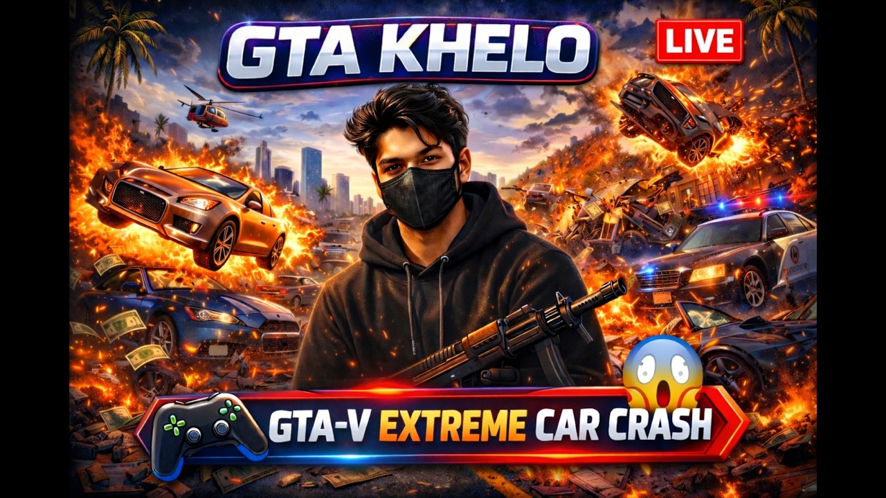 🔴 LIVE - GTA V SUPER CAR CRASHES 🚗💥 Racing & Chill Stream #gta5 #gtav #gaming