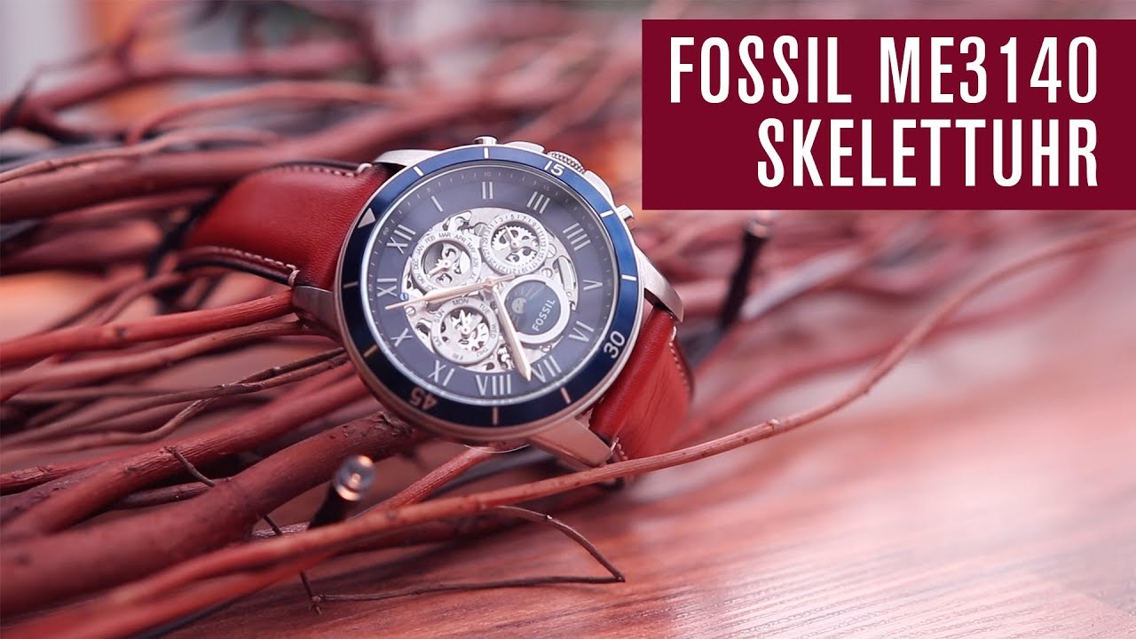 Fossil ME3140 Skelettuhr | Automatik | Test | Review | Deutsch