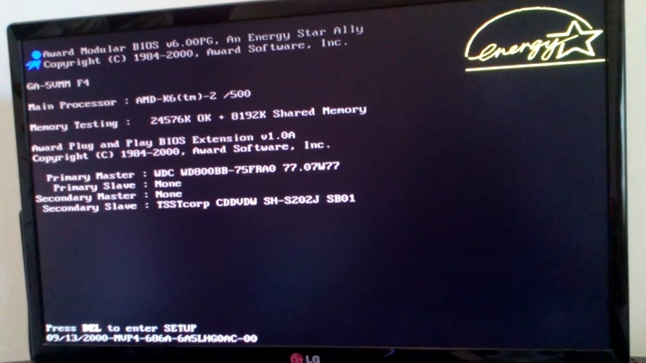 Booting a socket 7 AMD k6-2 500MHz