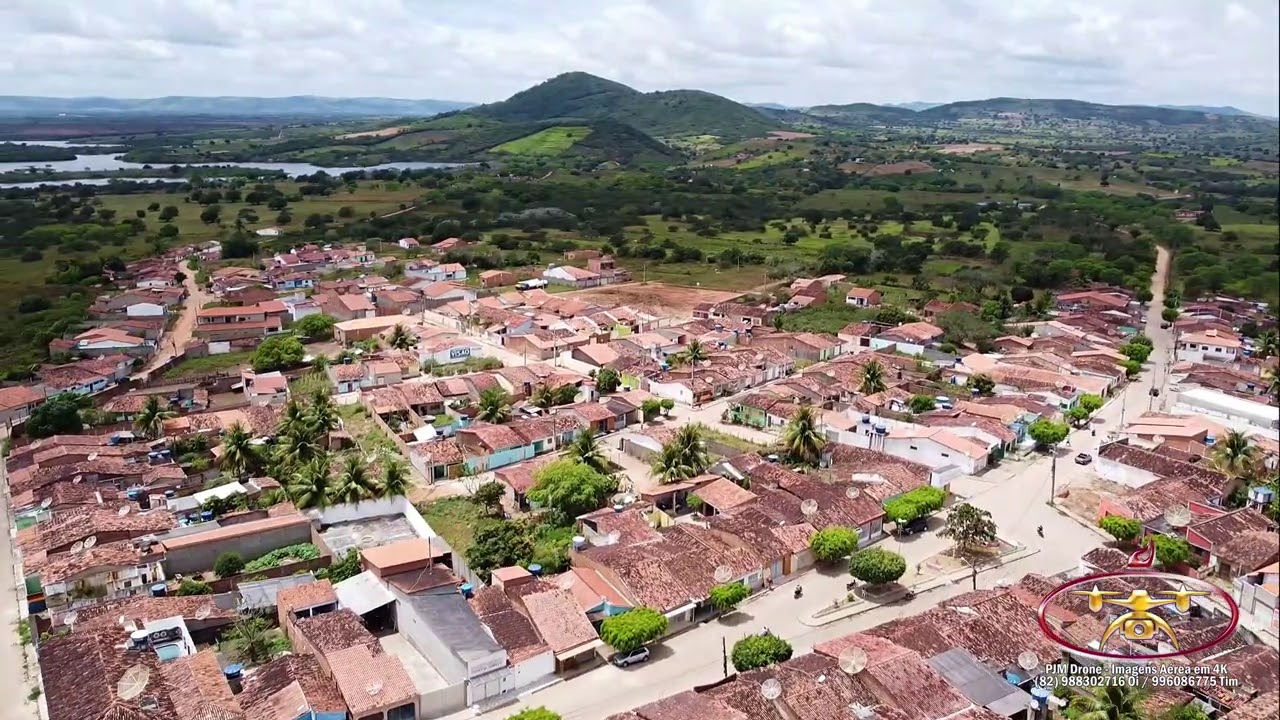 Igaci - Alagoas Brasil - Visto de cima em 2.7K - Dji Mavic Mini