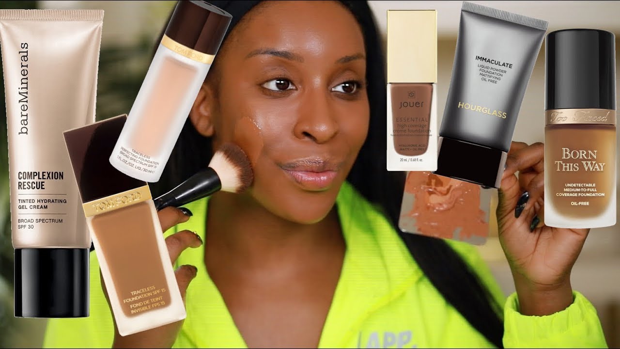 I Mixed Every Single CHESTNUT Foundation Ever Made Together | Jackie Aina