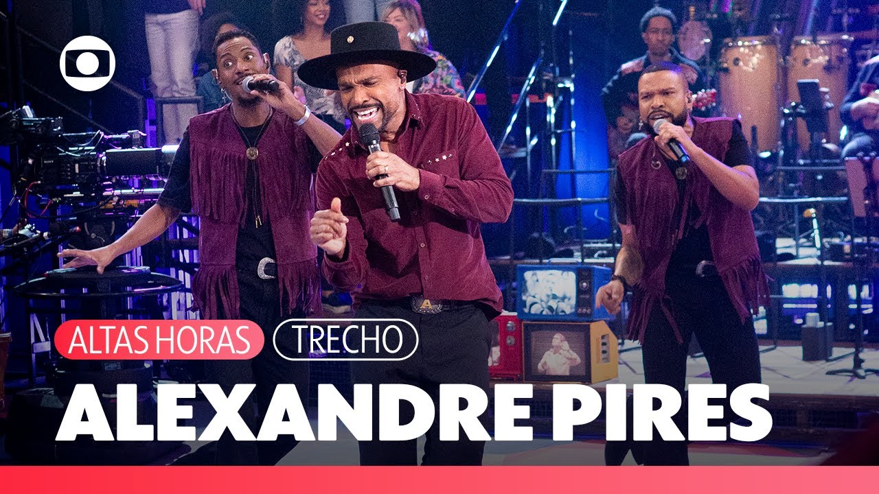 Não perca o início das comemorações dos 25 anos do Altas Horas, com Alexandre Pires! | TV Globo