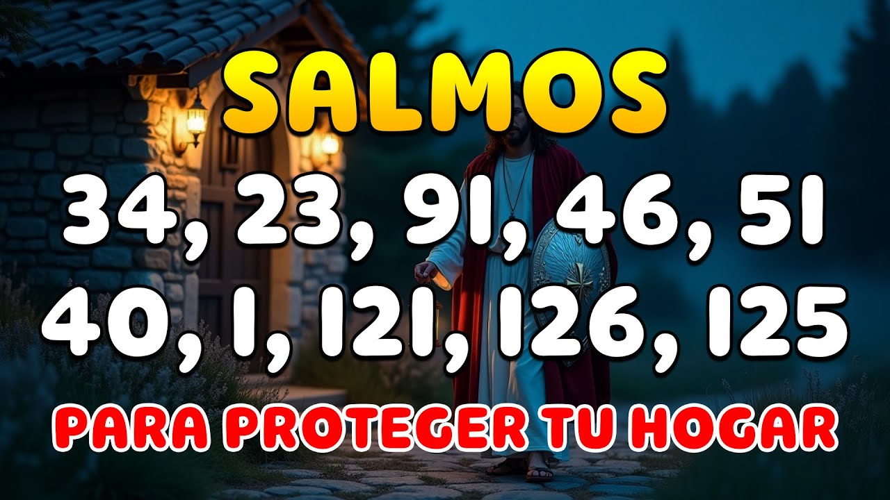 ESCUCHA SALMOS PARA LA PROSPERIDAD DEL HOGAR - SALMOS PARA PROTEGER SU HOGAR Y SU FAMILIA