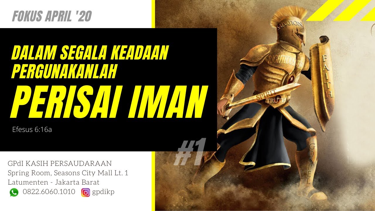 Hikmat Fenomena Covid 19 | HIDUP DALAM IMAN BAHWA ALLAH ITU ADA | Renungan by Ps Cristiana