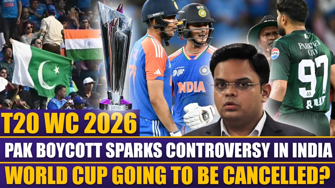 T20 WC 2026: Pak Boycott Sparks Controversy in India | World Cup Going to Be Cancelled?