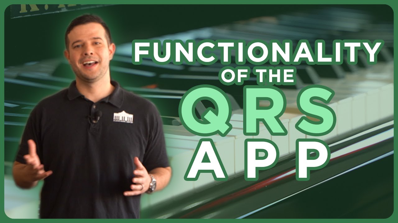 The QRS Piano that plays by itself - How to Use the QRS App