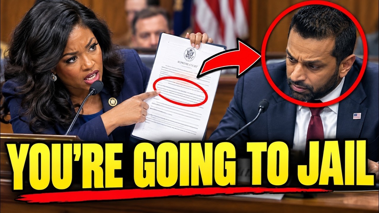 KASH PATEL LIVE: Jasmine Crockett Challenges FBI Chief During Senate Hearing | Watch LIVE