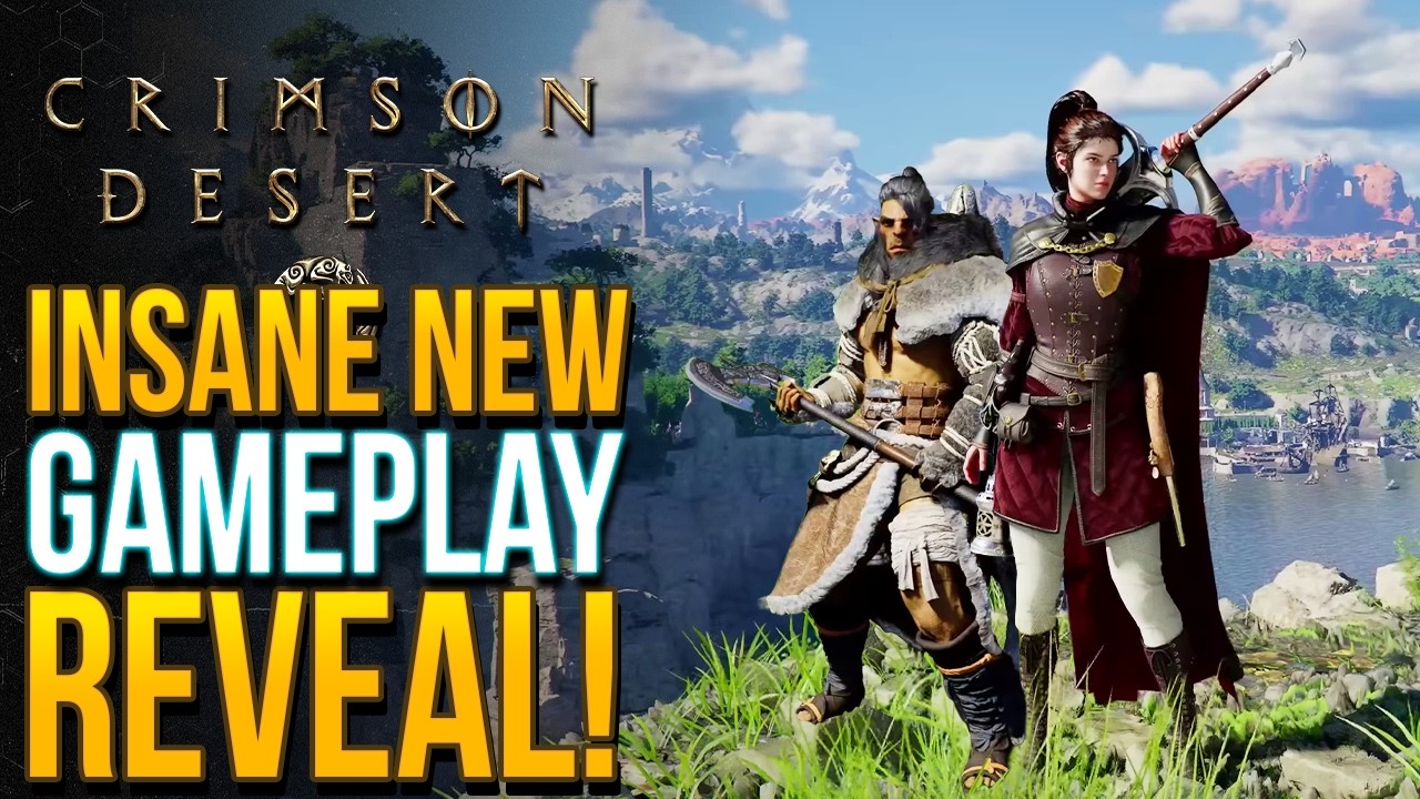 First Look At Crimson Desert Gear & Progression! New Crimson Desert Gameplay Overview