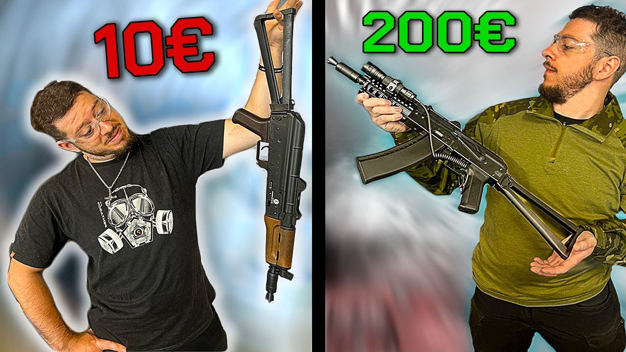 Guličkovka z Jarmarku vs Airsoftka