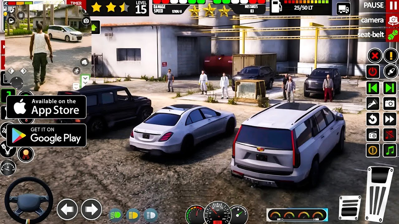 Gameview Gangster Game 3D - Full Gameplay - Level 1,2,3,4,5 - Walkthrough , ANDROID, iOS