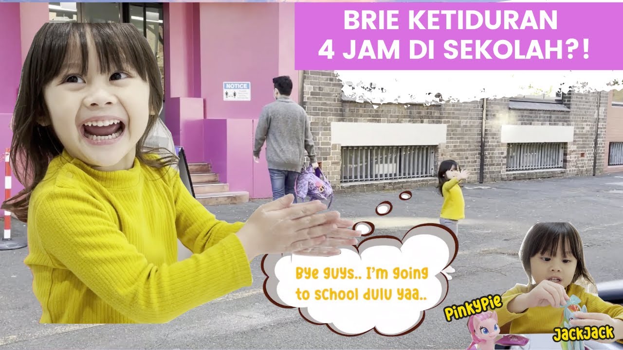 SYDNEY UDAH GA LOCKDOWN, ACHA & VICKY NGANTERIN BRIE SEKOLAH