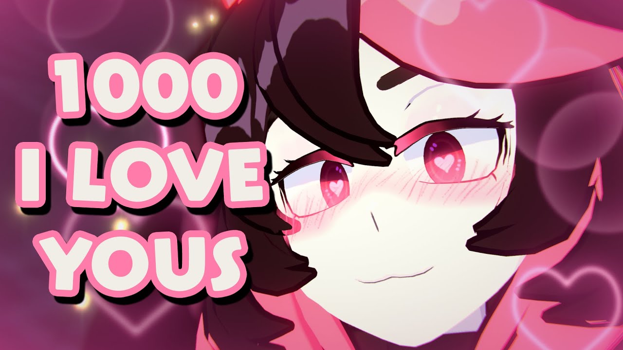 ASMR Whispering I Love You 1000 Times for Valentines | Soft Repeating Whispers