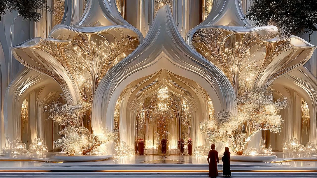 Inside the  AI Generated Magical Golden Palace — A Luxurious 4K Cinematic Visual Tour