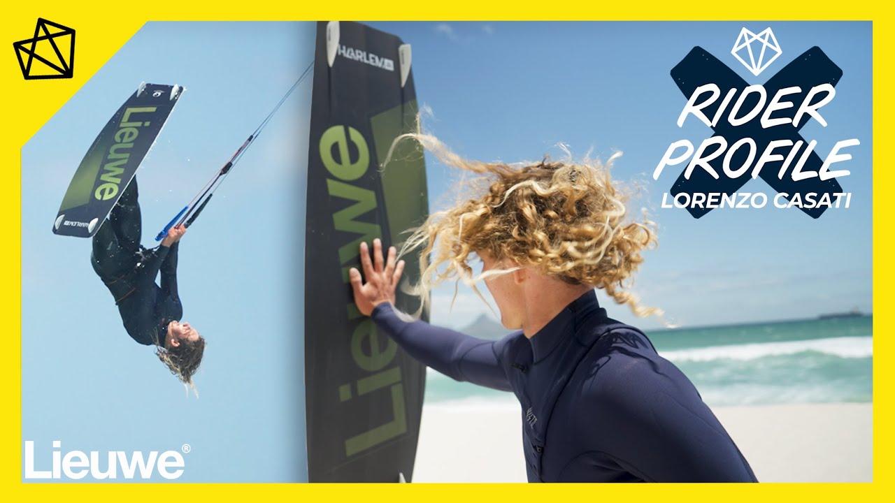 Lorenzo Casati's Kiteboard setup: Lieuwe Falcon | Kitemana Rider Profile