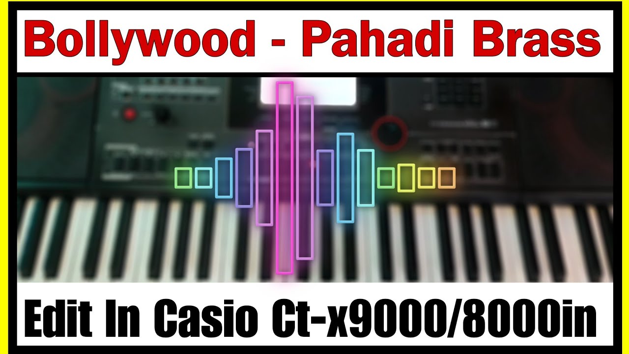 Brass Tone - How To Edit In Casio Ctx9000in And 8000in