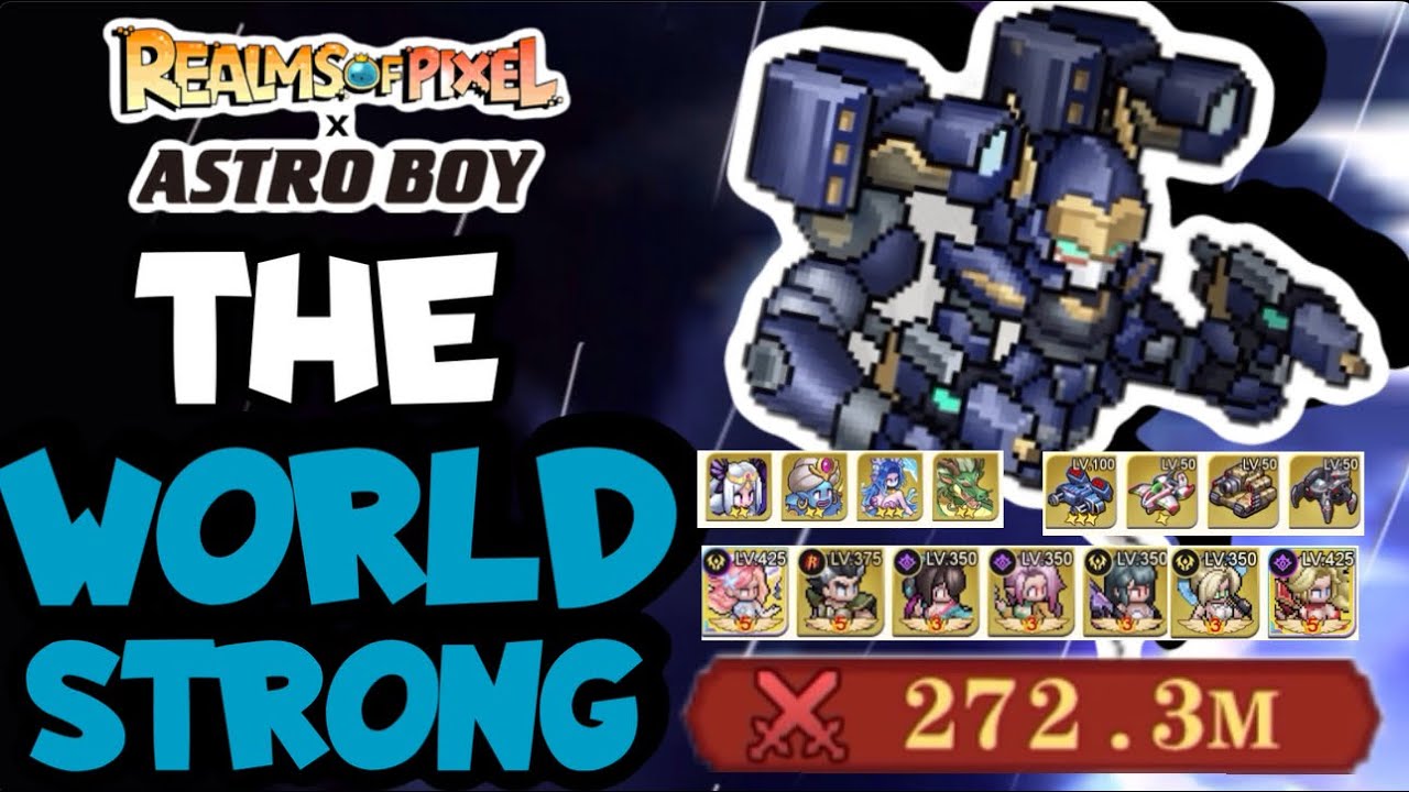 THE STRONGEST PLAYER ALIVE!! REALMS OF PIXEL 
