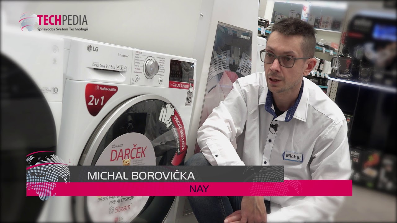 Smart parná práčka so sušičkou LG F94J7FH1W