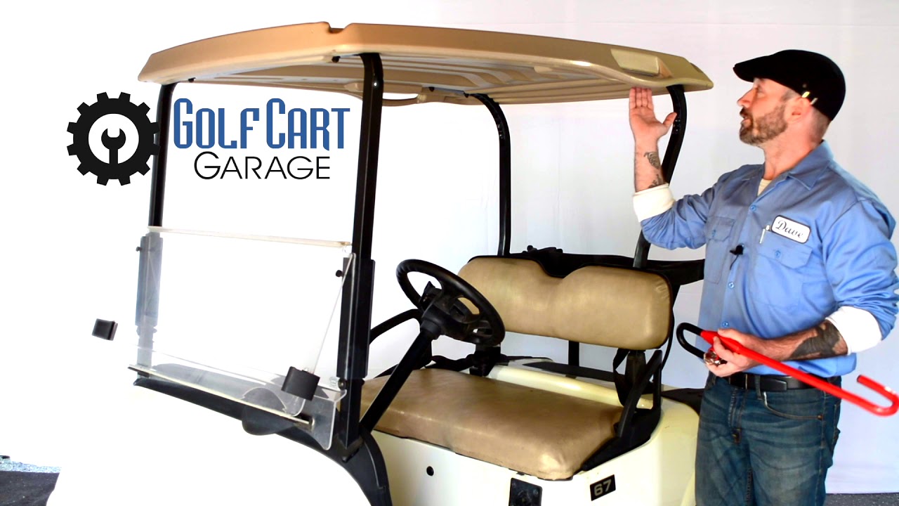 Install "the CLUB" Golf Cart Security Bar | How To | Golf Cart Garage