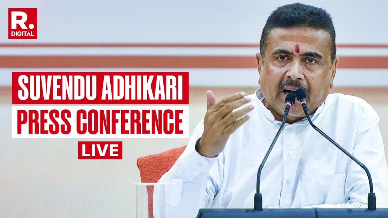LIVE: Bengal CM Suvendu Adhikari&rsquo;s News conference | Mamata Banerjee Protest | Annapurna Yojana