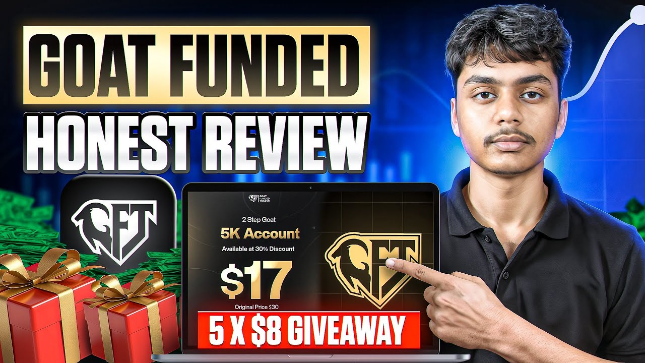 Only $17 for $5000 | Goat Funded Trader 5 x $8k Giveaway