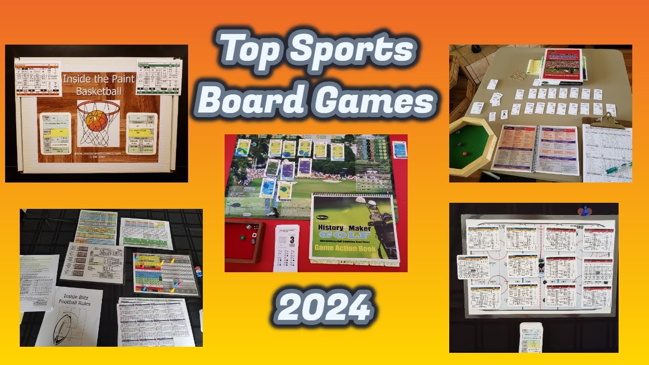 Top Sports Board Games of 2024 Review!!