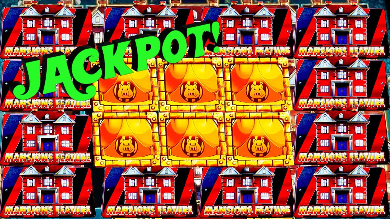 12 MANSIONS!!!! HIGH LIMIT Huff N' More Puff Machine this time ! #LasVegas #Casino #SlotMachine