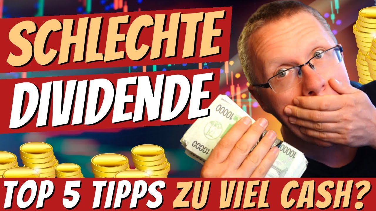 😮 SCHLECHTESTE DIVIDENDEN AKTIE 😮 5 Watchlist - Geheimtipps  & Zuschauer Tipp f&uuml;r gute Aussch&uuml;ttung