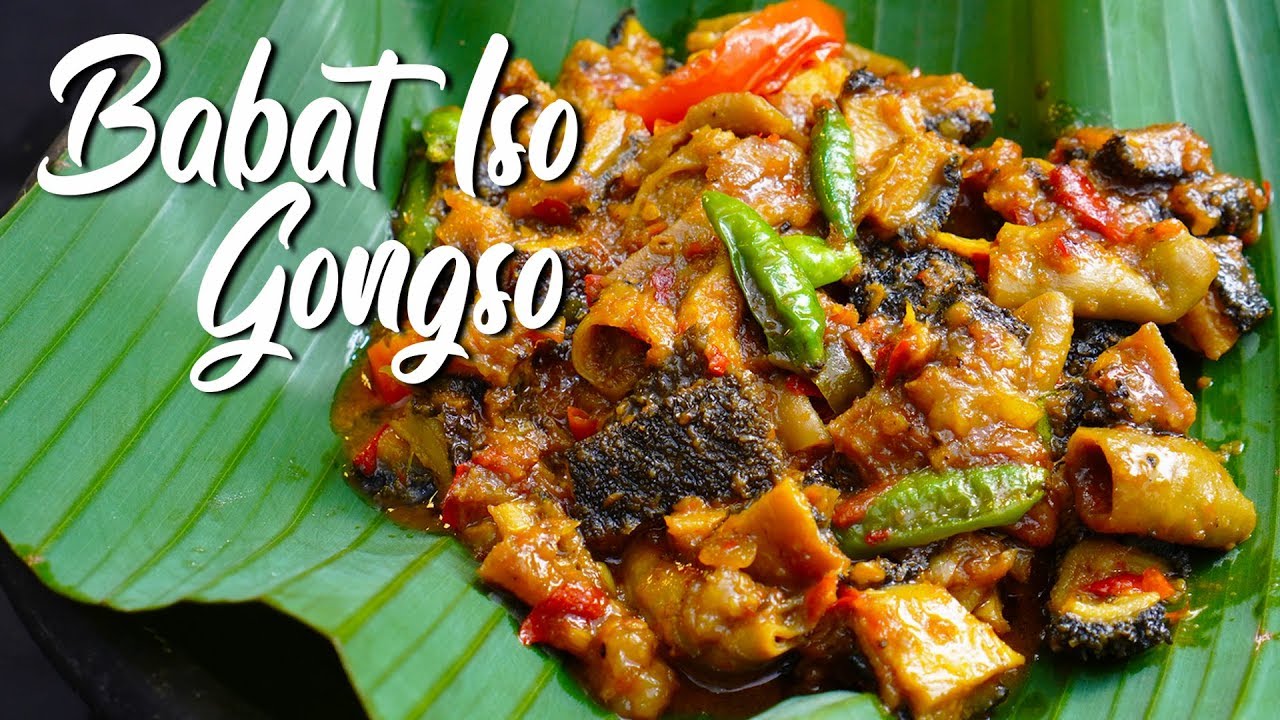 Cara Mudah Membuat Babat Iso Gongso Pedas Menu Pilihan Saat Musim Hujan Tiba