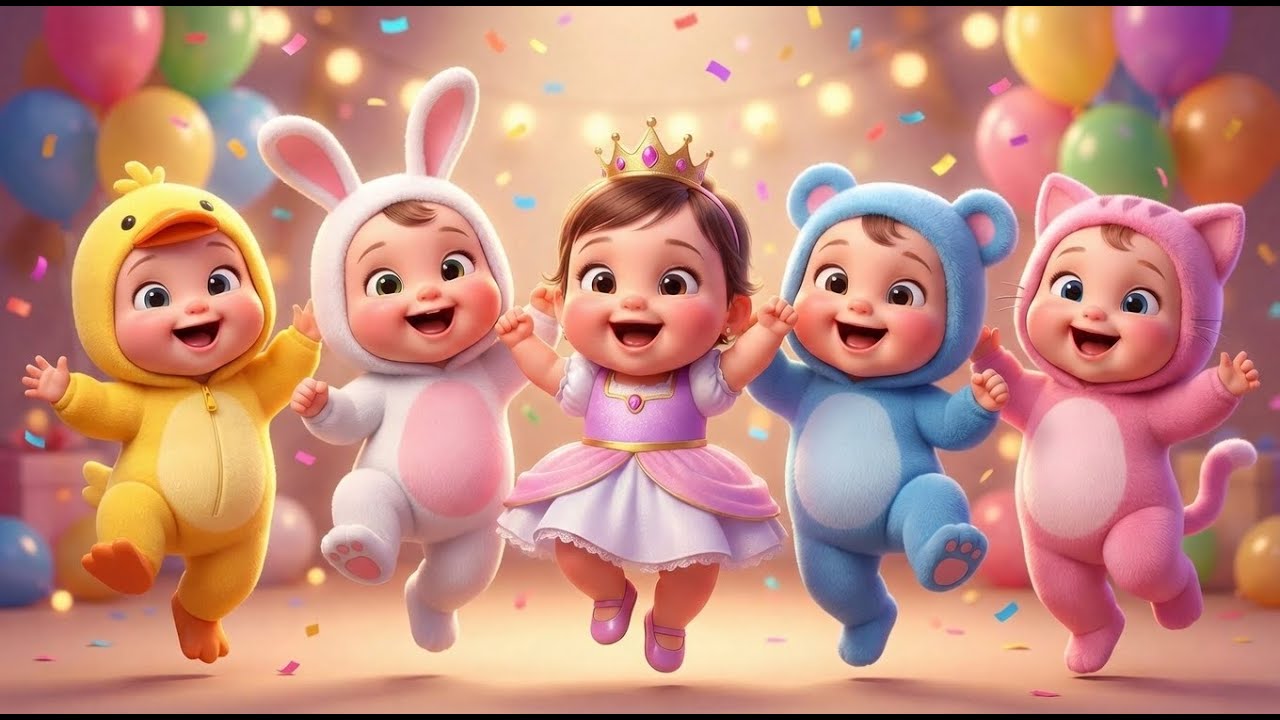 Dudi Dudi Dam Dam Dance🐶🐱🐰 | Dodi Dodi Dum Dum kids dance 💃💃 | cute kids song 𝄞𝄞| Kids fun