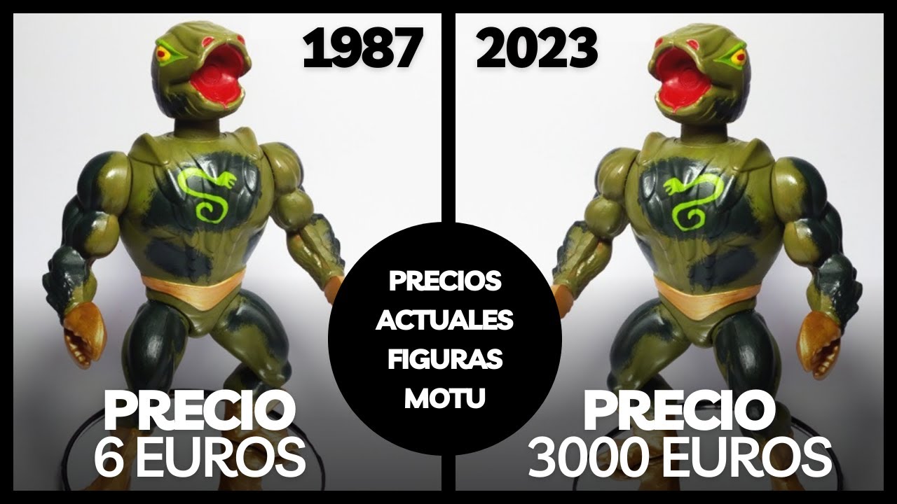PRECIO ACTUAL DE LAS FIGURAS MASTERS DEL UNIVERSO AÑOS 80-90
