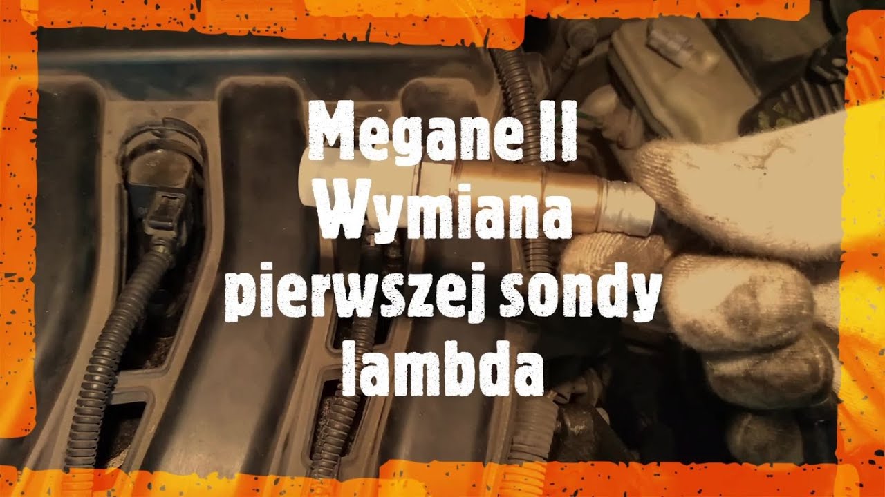 Megane II Wymiana sondy lambda