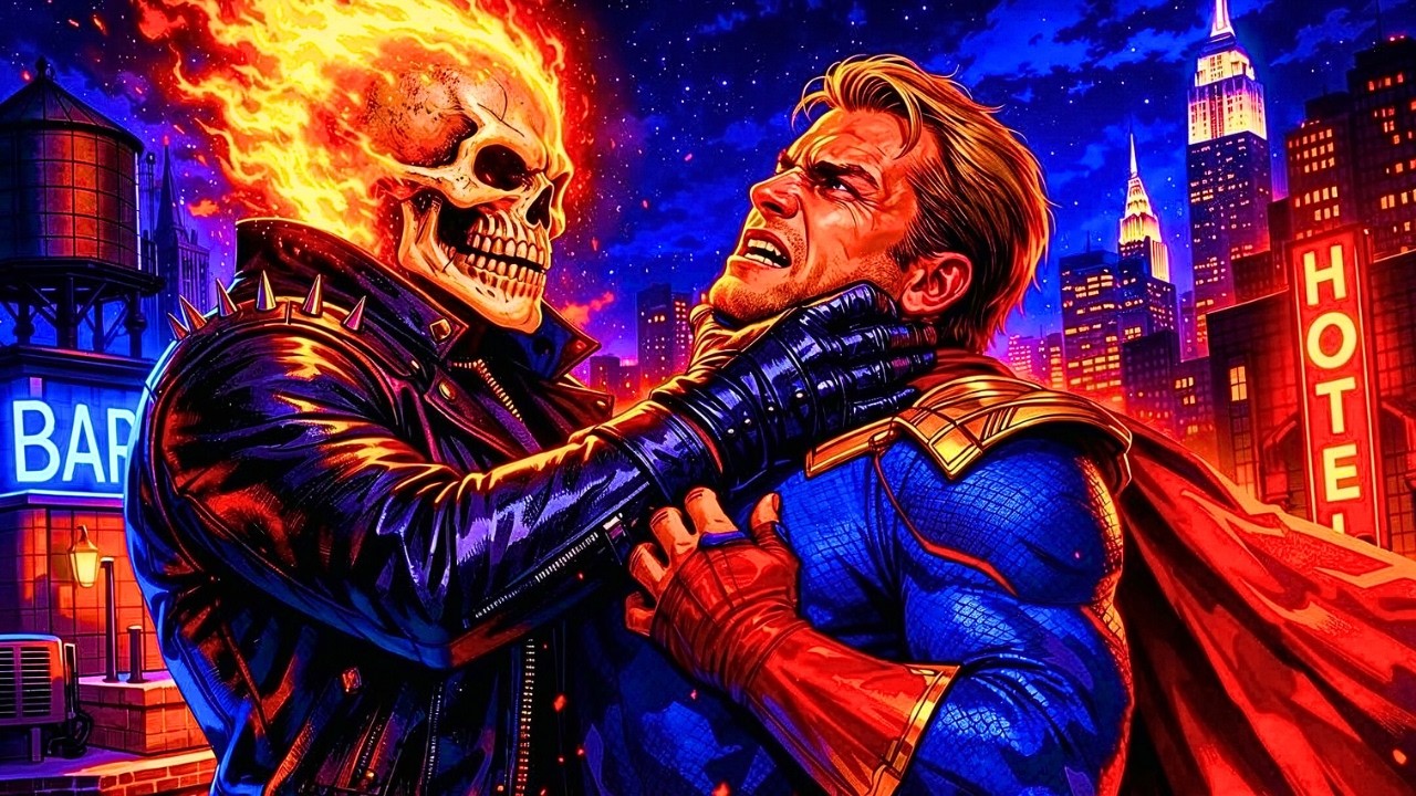 What If Ghost Rider Arrived In The Boys Universe?