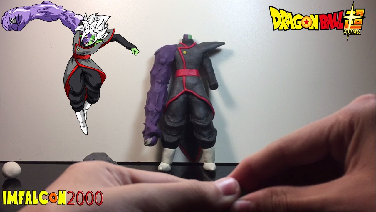 Como Hacer a Zamasu Fusionado Deforme de Plastilina
