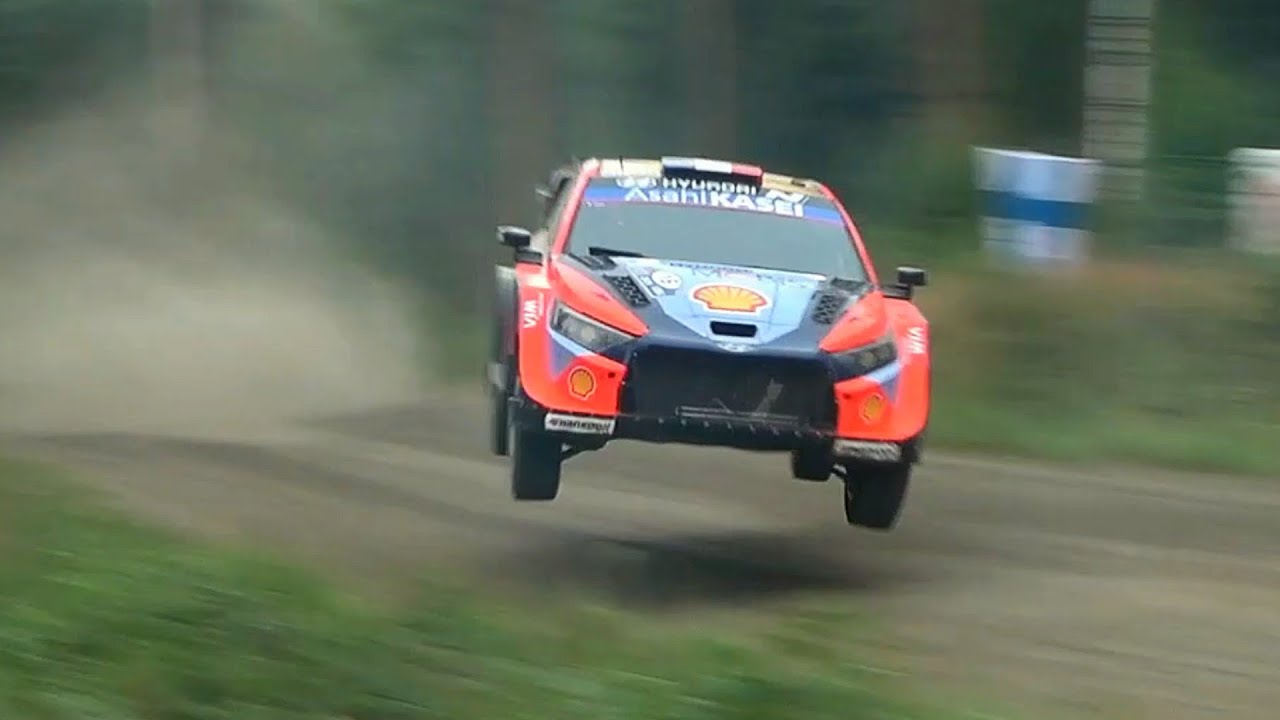 WRC Rally Finland 2025 - Best Of Action