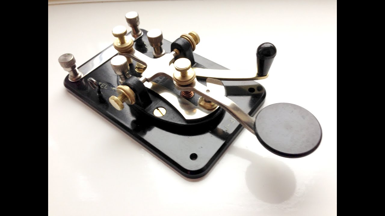 Vintage J38 telegraph key by Lionel Corporation
