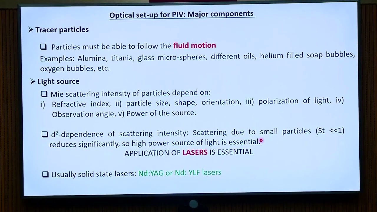Imaging Techniques for Interfacial Flows by Dr. Srikrishna Sahu - Day 3 (08-03-2023)