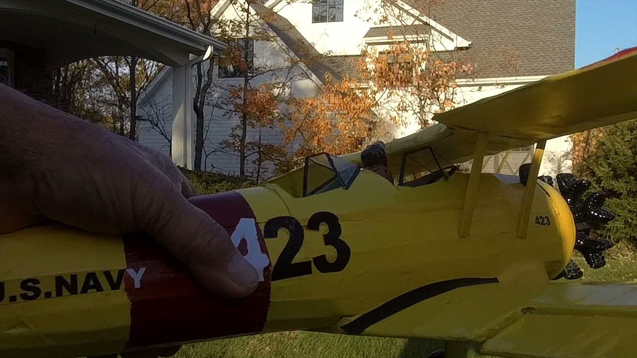 Stearman 8 Nov  2021 First flight