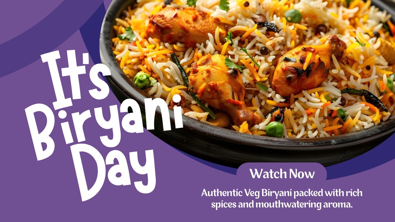 Vegetable Biryani | वेज बिरयानी घर पे | Quick & Easy Recipe | Rice/Lunch/Dinner