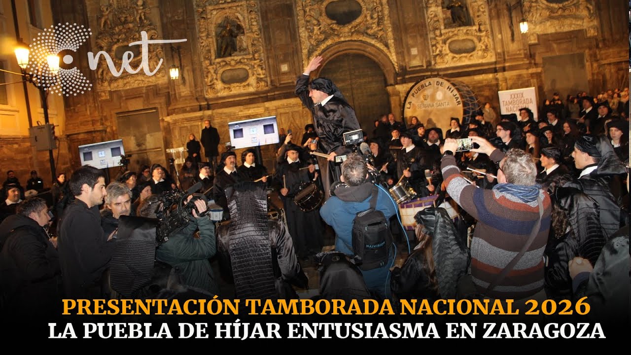 Presentación TAMBORADA NACIONAL 2026 | La Puebla de Híjar en Zaragoza