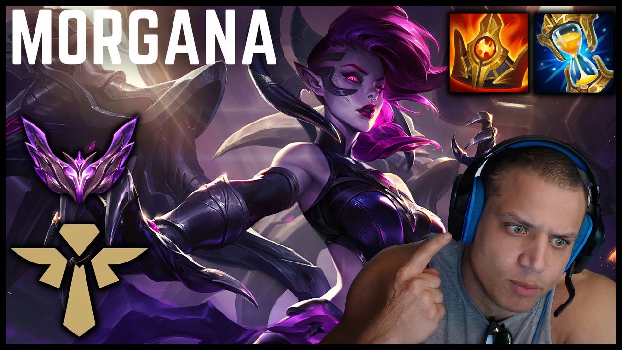 🌙 Tyler1 THIS IS WHY YOU DON'T FF | Morgana Support Full Gameplay | Season 12 ᴴᴰ