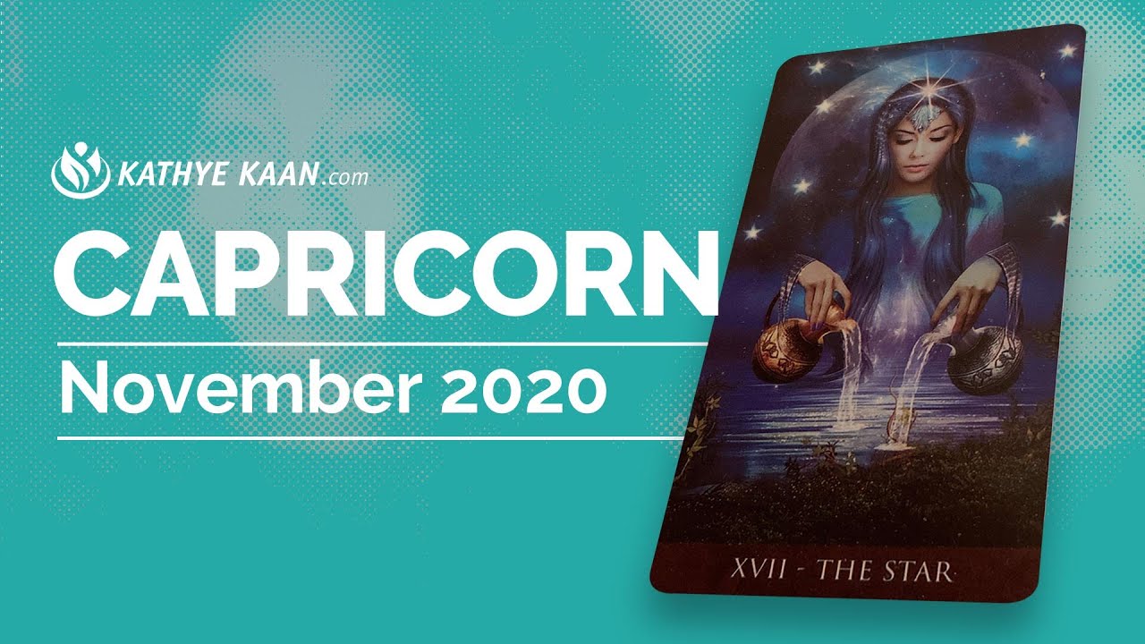 CAPRICORN NOVEMBER 2020 💝 AMAZING! ~ Your Enemies Are Down 💖🙏  PSYCHIC TAROT HOROSCOPE READING