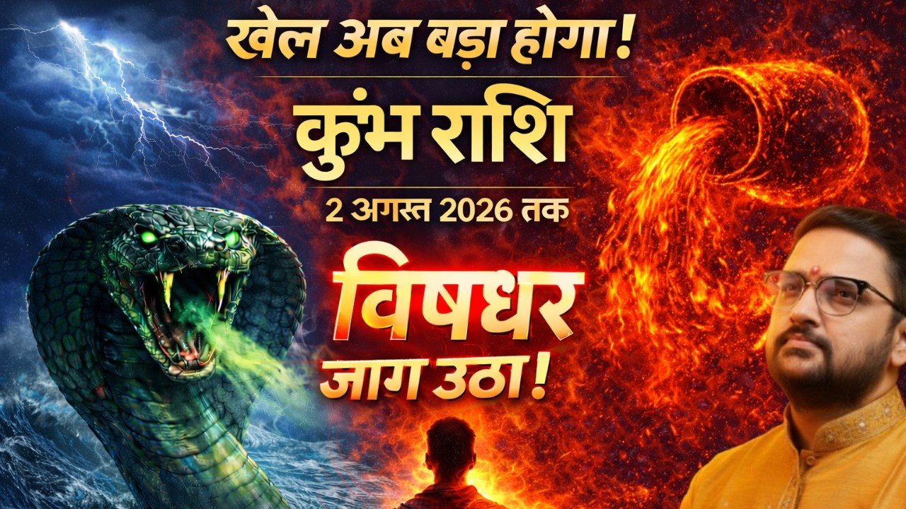 Kumbh Rashi | राहु का गुप्त खेल शुरू | कुंभ राशि 2 August 2026 तक बड़ा बदलाव | Aquarius
